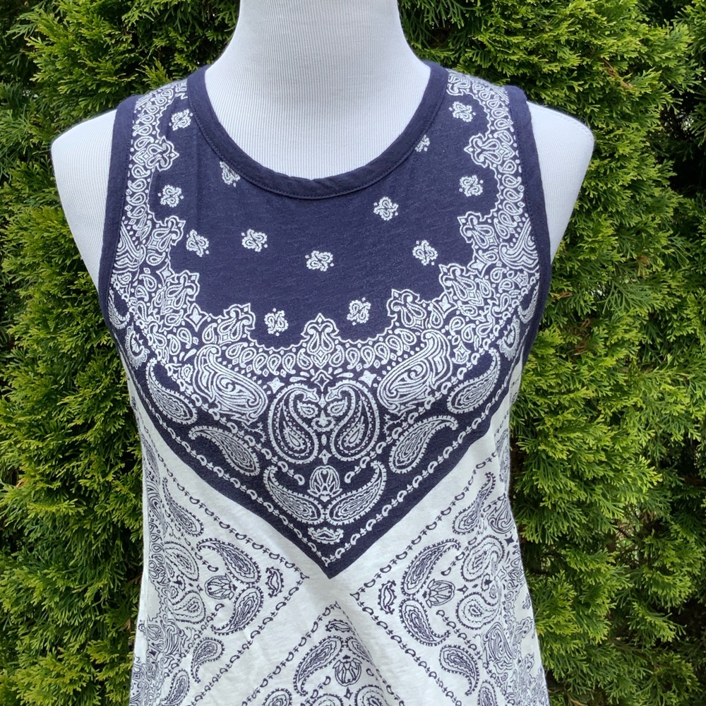 Lucky Brand bandana top / M